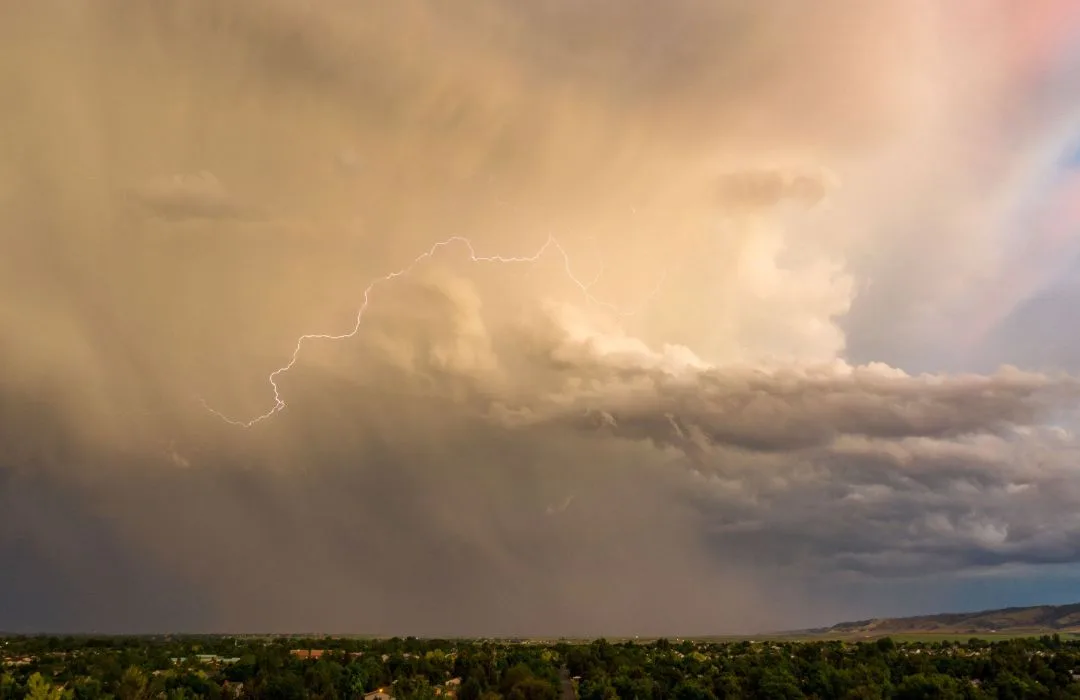 Hail storm